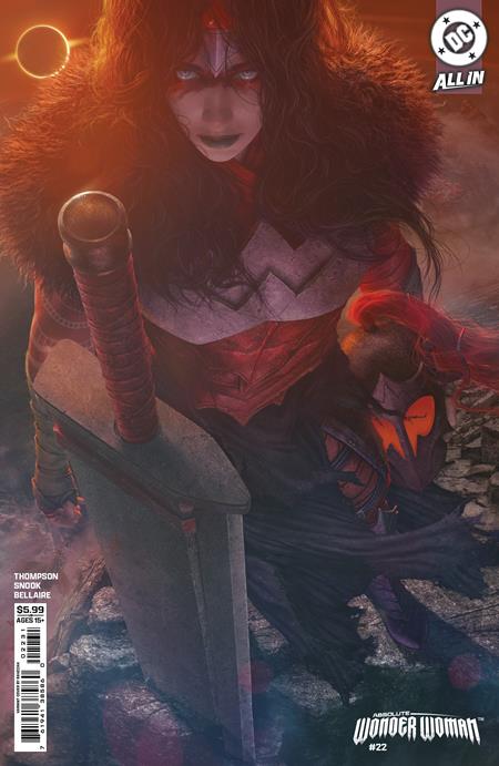 ABSOLUTE WONDER WOMAN #22 CVR C RAHZZAH CARD STOCK VAR