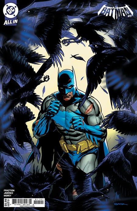 BATMAN #11 CVR D RYAN SOOK CARD STOCK VAR - TenFwdComics