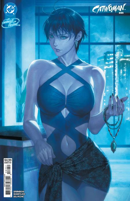 CATWOMAN #89 CVR E HOMARE SWIMSUIT CARD STOCK VAR - TenFwdComics