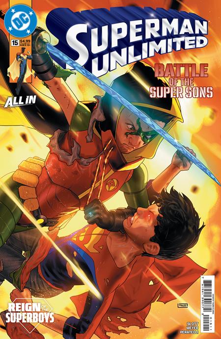 SUPERMAN UNLIMITED #15 CVR A TAURIN CLARKE (THE REIGN OF THE SUPERBOYS)