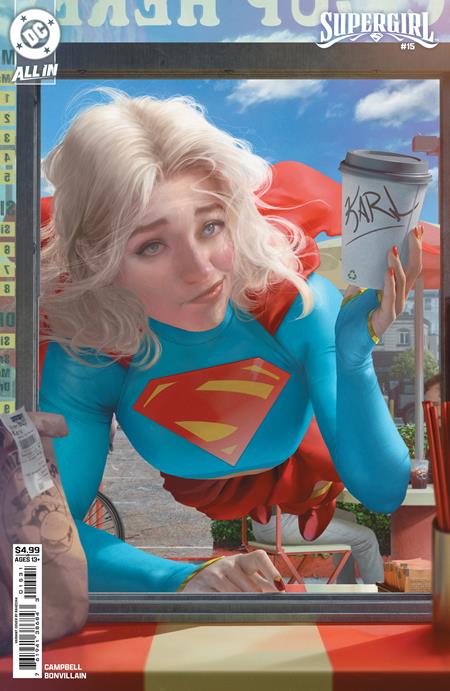 SUPERGIRL #15 CVR C RAHZZAH CARD STOCK VAR (THE REIGN OF THE SUPERBOYS)