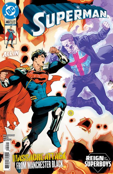 SUPERMAN #40 CVR A DAN MORA