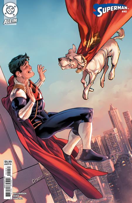 SUPERMAN #40 CVR E TIRSO CONS CARD STOCK VAR