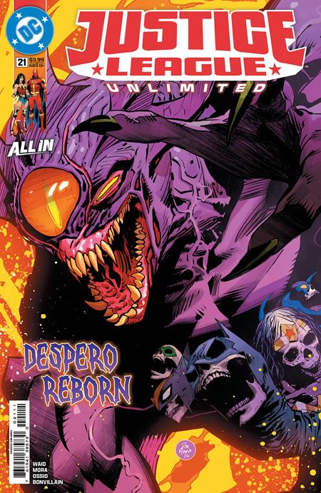 JUSTICE LEAGUE UNLIMITED #21 CVR A DAN MORA