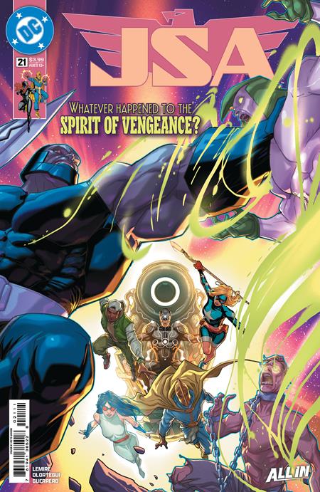 JSA #21 CVR A PETE WOODS - TenFwdComics