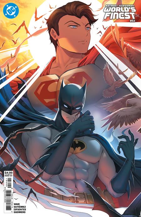 BATMAN SUPERMAN WORLDS FINEST #53 CVR B RACHTA LIN CARD STOCK VAR
