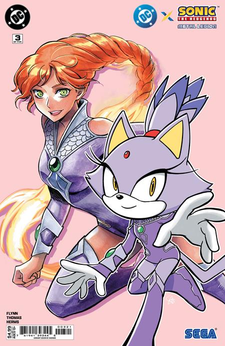 DC X SONIC THE HEDGEHOG THE METAL LEGION #3 (OF 5) CVR B SAOWEE CARD STOCK VAR - TenFwdComics