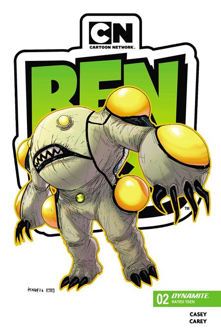 BEN 10 #2 2ND PTG CVR A ROBERT CAREY