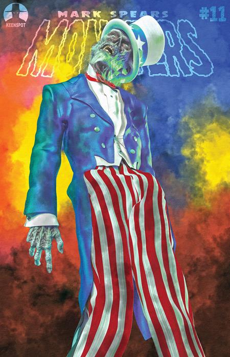 MARK SPEARS MONSTERS #11 CVR D MARK SPEARS RED WHITE & DEAD VAR - TenFwdComics