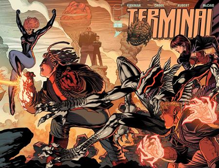 TERMINAL #1 CVR N ANDY KUBERT & DAVE MCCAIG CONNECTING WRAPAROUND CHROMIUM VAR (MR) - TenFwdComics