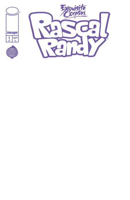 EXQUISITE CORPSES RASCAL RANDY #1 (OF 5) CVR D BLANK SKETCH VAR (Allocations May Occur) (MR) - TenFwdComics