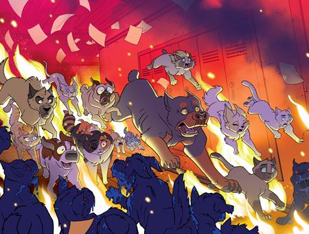 FERAL #25 CVR F TRISH FORSTNER & TONE RODRIGUEZ FOIL WRAPAROUND VAR - TenFwdComics