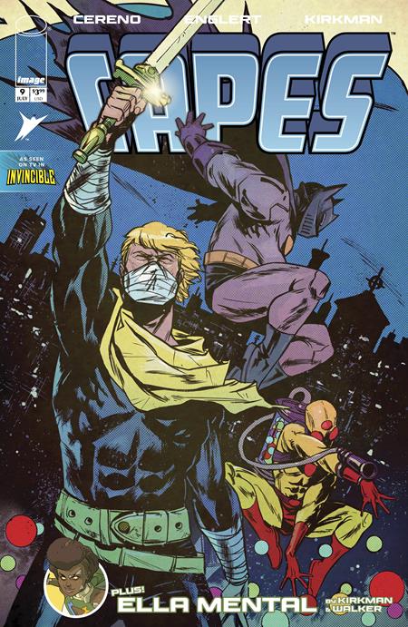 INVINCIBLE UNIVERSE CAPES #9 CVR E SANFORD GREENE CONNECTING VAR - TenFwdComics