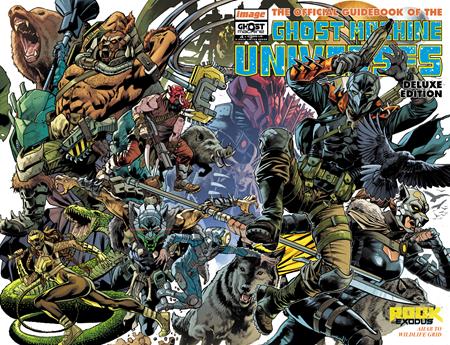 GHOST MACHINE THE OFFICIAL GUIDEBOOK #4 (OF 5) CVR B BRYAN HITCH & BRAD ANDERSON WRAPAROUND VAR - TenFwdComics