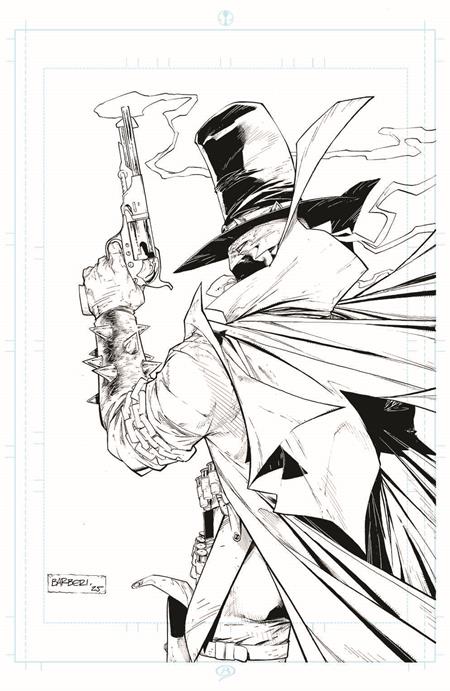 GUNSLINGER SPAWN #56 CVR B CARLO BARBERI RAW ART VAR - TenFwdComics