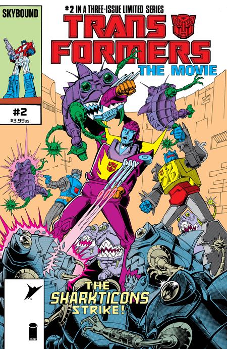 THE TRANSFORMERS THE MOVIE 40TH ANNIVERSARY EDITION #2 (OF 3) CVR B DON PERLIN & IAN AKIN & BRIAN GARVEY VAR - TenFwdComics