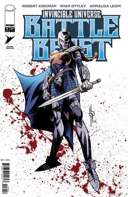 INVINCIBLE UNIVERSE BATTLE BEAST #9 2ND PTG - TenFwdComics