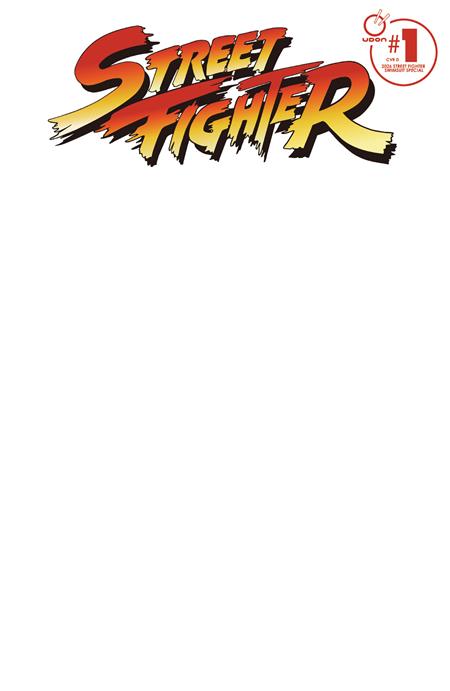 2026 STREET FIGHTER SWIMSUIT SPECIAL #1 (ONE SHOT) CVR D BLANK SKETCH VAR - TenFwdComics
