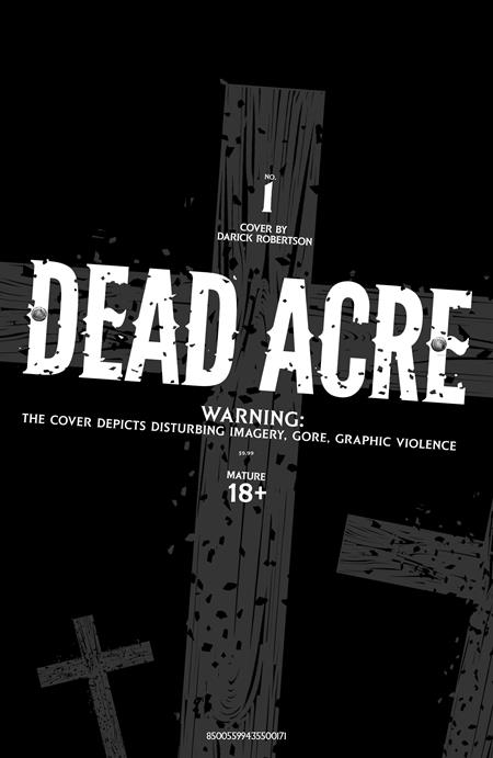 DEAD ACRE #1 CVR G DARICK ROBERTSON NSFW BLACK BAG VAR - TenFwdComics
