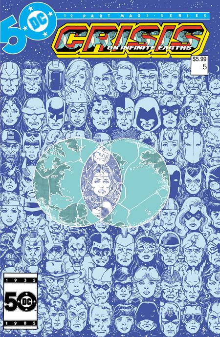 CRISIS ON INFINITE EARTHS #5 FACSIMILE EDITION