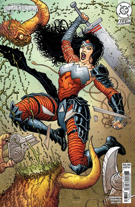 ABSOLUTE WONDER WOMAN #23 CVR C STEVE SKROCE CARD STOCK VAR - TenFwdComics