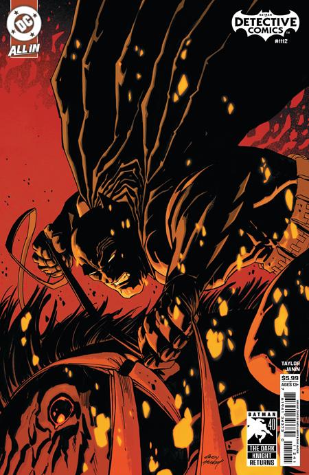 DETECTIVE COMICS #1112 CVR D ANDY KUBERT DARK KNIGHT RETURNS 40TH ANNIVERSARY CARD STOCK VAR - TenFwdComics