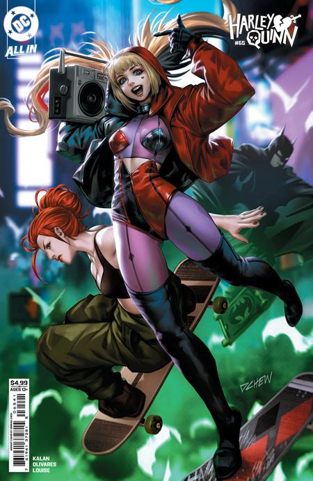HARLEY QUINN #65 CVR D DERRICK CHEW CARD STOCK VAR - TenFwdComics