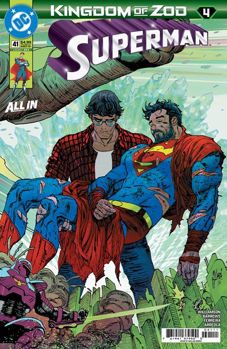 SUPERMAN #41 CVR A GUILLEM MARCH CONNECTING (KINGDOM OF ZOD) - TenFwdComics