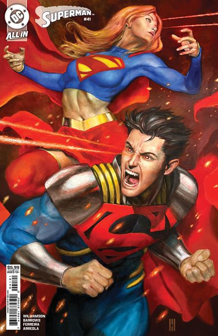 SUPERMAN #41 CVR B MIKE CHOI CARD STOCK VAR (KINGDOM OF ZOD) - TenFwdComics