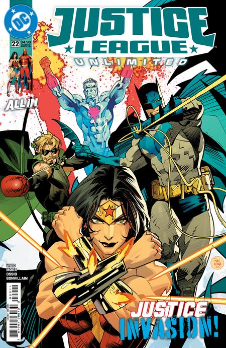 JUSTICE LEAGUE UNLIMITED #22 CVR A DAN MORA - TenFwdComics