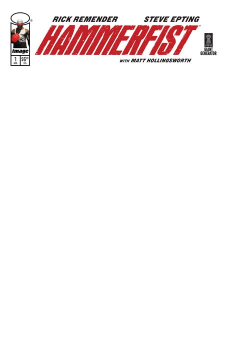 HAMMERFIST #1 CVR D BLANK SKETCH VAR (MR) - TenFwdComics