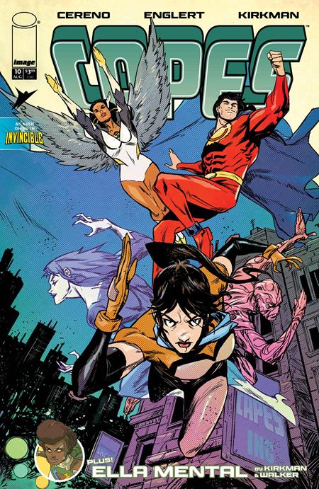 INVINCIBLE UNIVERSE CAPES #10 CVR E SANFORD GREENE CONNECTING VAR - TenFwdComics