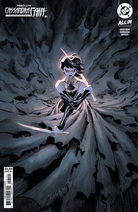 ABSOLUTE CASSANDRA CAIN THE SHADOWS HAND #1 (ONE SHOT) CVR B MATIAS BERGARA CARD STOCK VAR - TenFwdComics