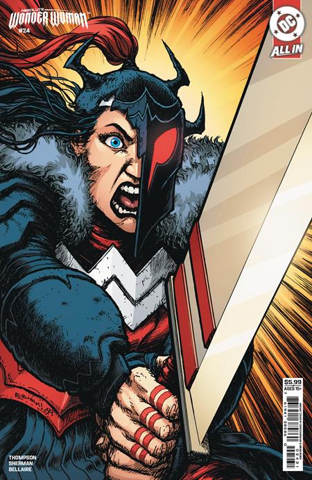 ABSOLUTE WONDER WOMAN #24 CVR C CHRIS BURNHAM CARD STOCK VAR - TenFwdComics