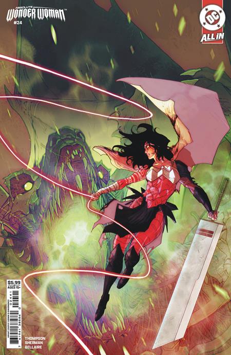 ABSOLUTE WONDER WOMAN #24 CVR D CARMINE DI GIANDOMENICO CARD STOCK VAR - TenFwdComics