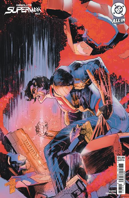 ABSOLUTE SUPERMAN #23 CVR B CLAY MANN CARD STOCK VAR - TenFwdComics