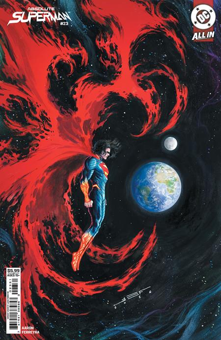 ABSOLUTE SUPERMAN #23 CVR C JUAN FERRERYA CARD STOCK VAR - TenFwdComics