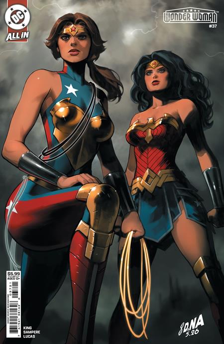 WONDER WOMAN #37 CVR B DAVID NAKAYAMA CARD STOCK VAR - TenFwdComics
