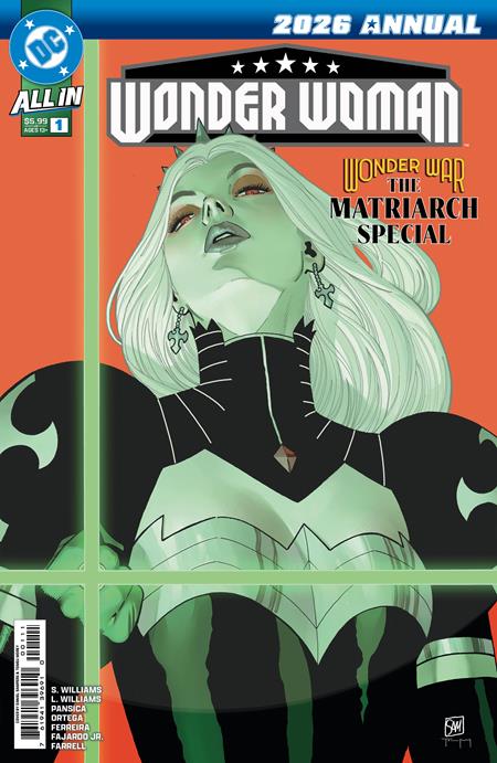 WONDER WOMAN 2026 ANNUAL WONDER WAR THE MATRIARCH SPECIAL #1 (ONE SHOT) CVR A DANIEL SAMPERE - TenFwdComics