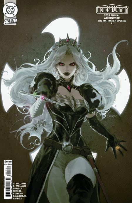 WONDER WOMAN 2026 ANNUAL WONDER WAR THE MATRIARCH SPECIAL #1 (ONE SHOT) CVR D LESLEY LEIRIX LI CARD STOCK VAR - TenFwdComics