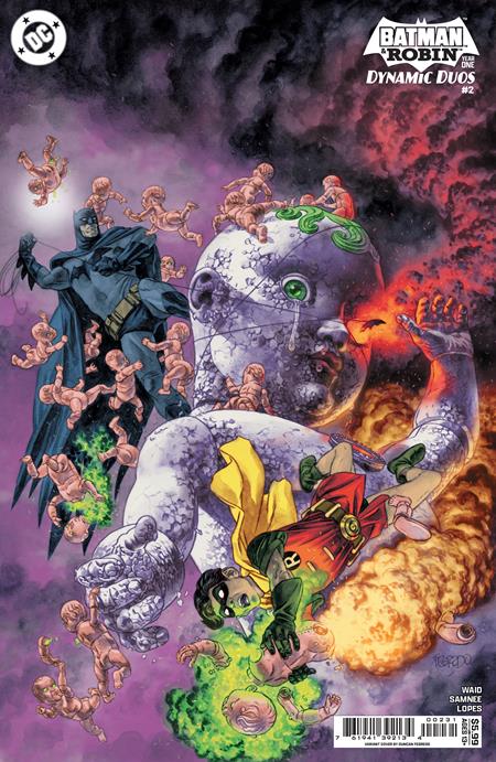 BATMAN & ROBIN YEAR ONE DYNAMIC DUOS #2 (OF 12) CVR C DUNCAN FEGREDO CARD STOCK VAR - TenFwdComics