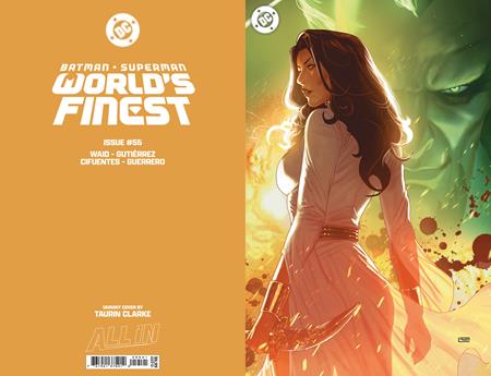BATMAN SUPERMAN WORLDS FINEST #55 CVR D TAURIN CLARKE FOIL VAR