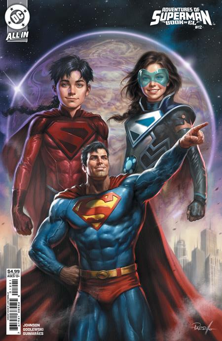ADVENTURES OF SUPERMAN BOOK OF EL #12 (OF 12) CVR B LUCIO PARRILLO CARD STOCK VAR - TenFwdComics