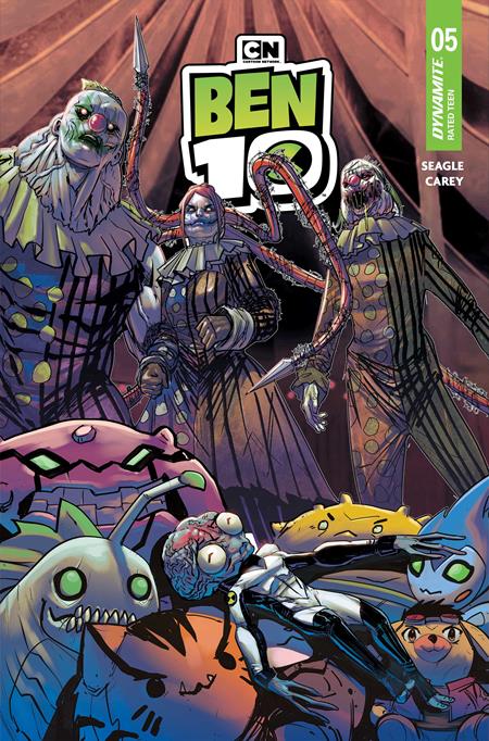 BEN 10 #5 CVR A ROBERT CAREY - TenFwdComics