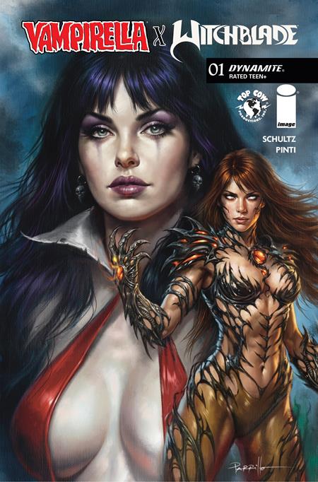 VAMPIRELLA X WITCHBLADE SPECIAL #1 (ONE SHOT) CVR B LUCIO PARRILLO VAR - TenFwdComics
