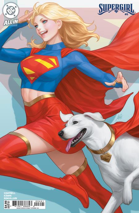 SUPERGIRL #6 CVR B STANLEY ARTGERM LAU CARD STOCK VAR - TenFwdComics