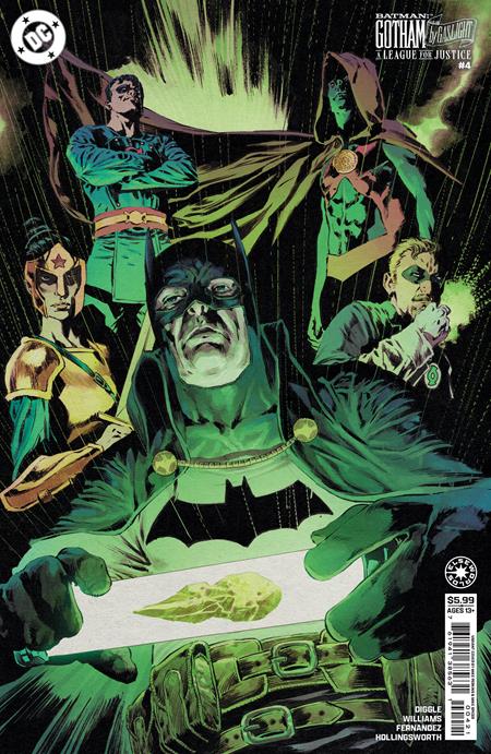 BATMAN GOTHAM BY GASLIGHT A LEAGUE FOR JUSTICE #4 (OF 6) CVR C MIKE PERKINS CARD STOCK VAR - TenFwdComics