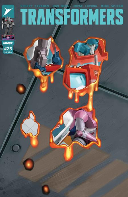 TRANSFORMERS #25 CVR K ERIC CANETE FOIL DIE CUT VAR - TenFwdComics