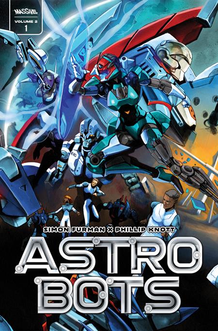 ASTROBOTS (VOL 2) #1 (OF 5) CVR A PHILLIP KNOTT CONNECTING COVER - TenFwdComics