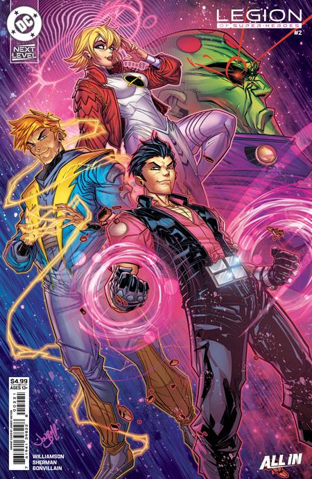 LEGION OF SUPER-HEROES #2 CVR B JONBOY MEYERS CARD STOCK VAR - TenFwdComics